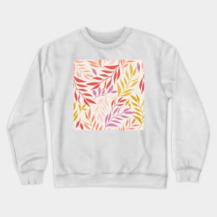 Pretty leaf repeat pattern Crewneck Sweatshirt